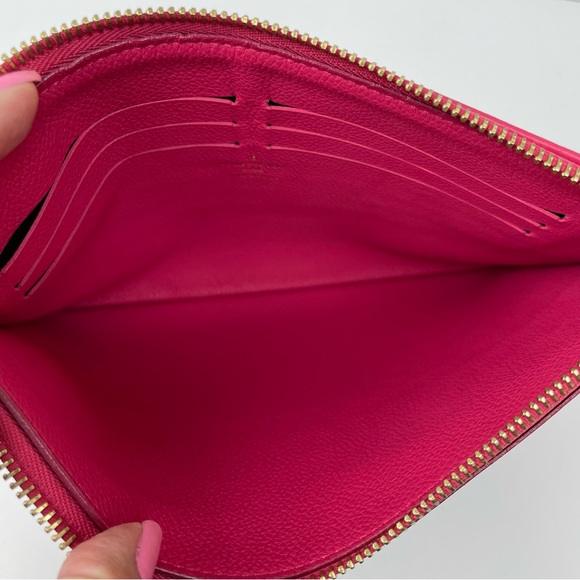 Louis Vuitton Pallas Wristlet Clutch Monogram Hot Pink - Picture 14 of 17